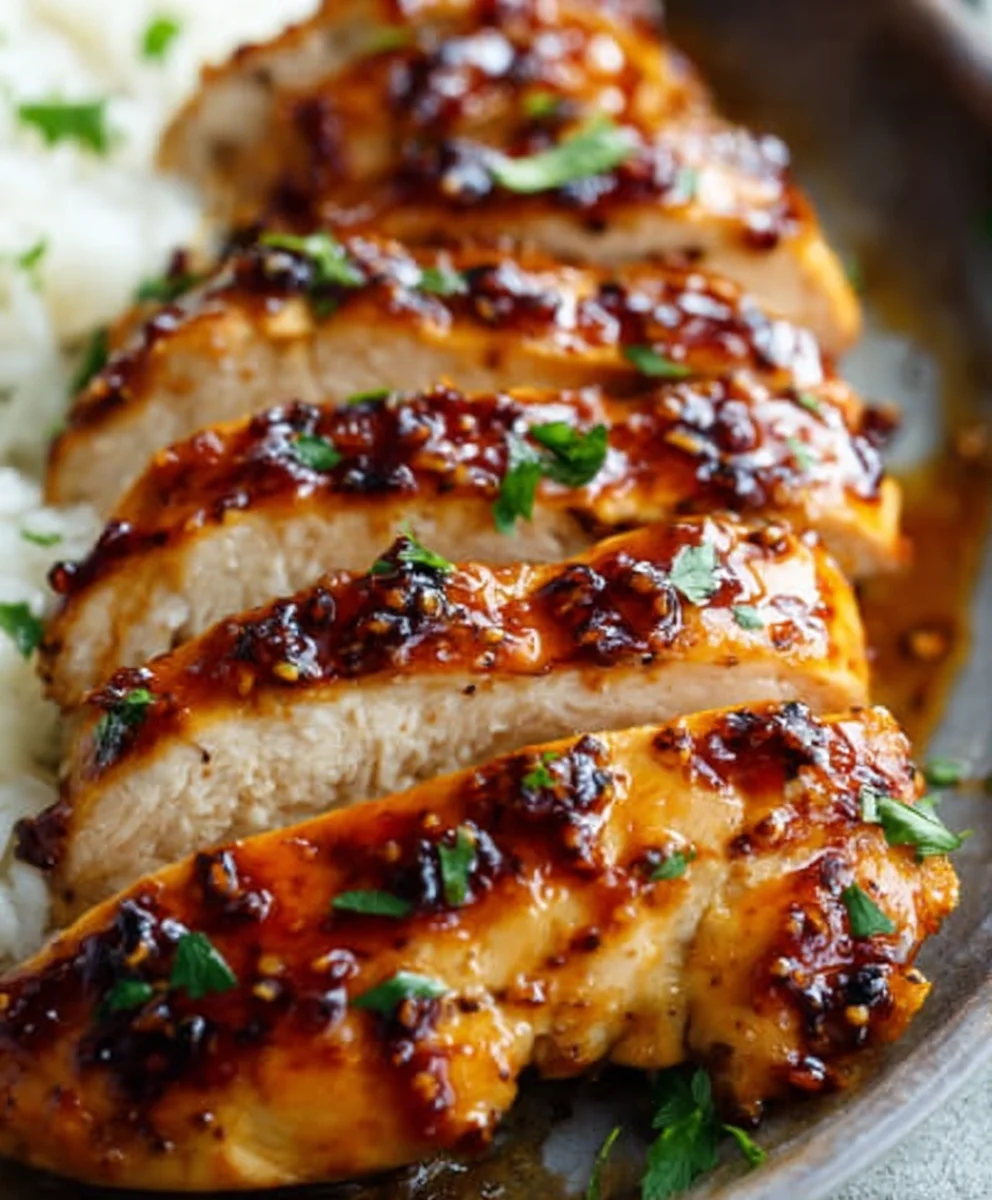 Easy Honey Garlic Chicken Breast Recipe
