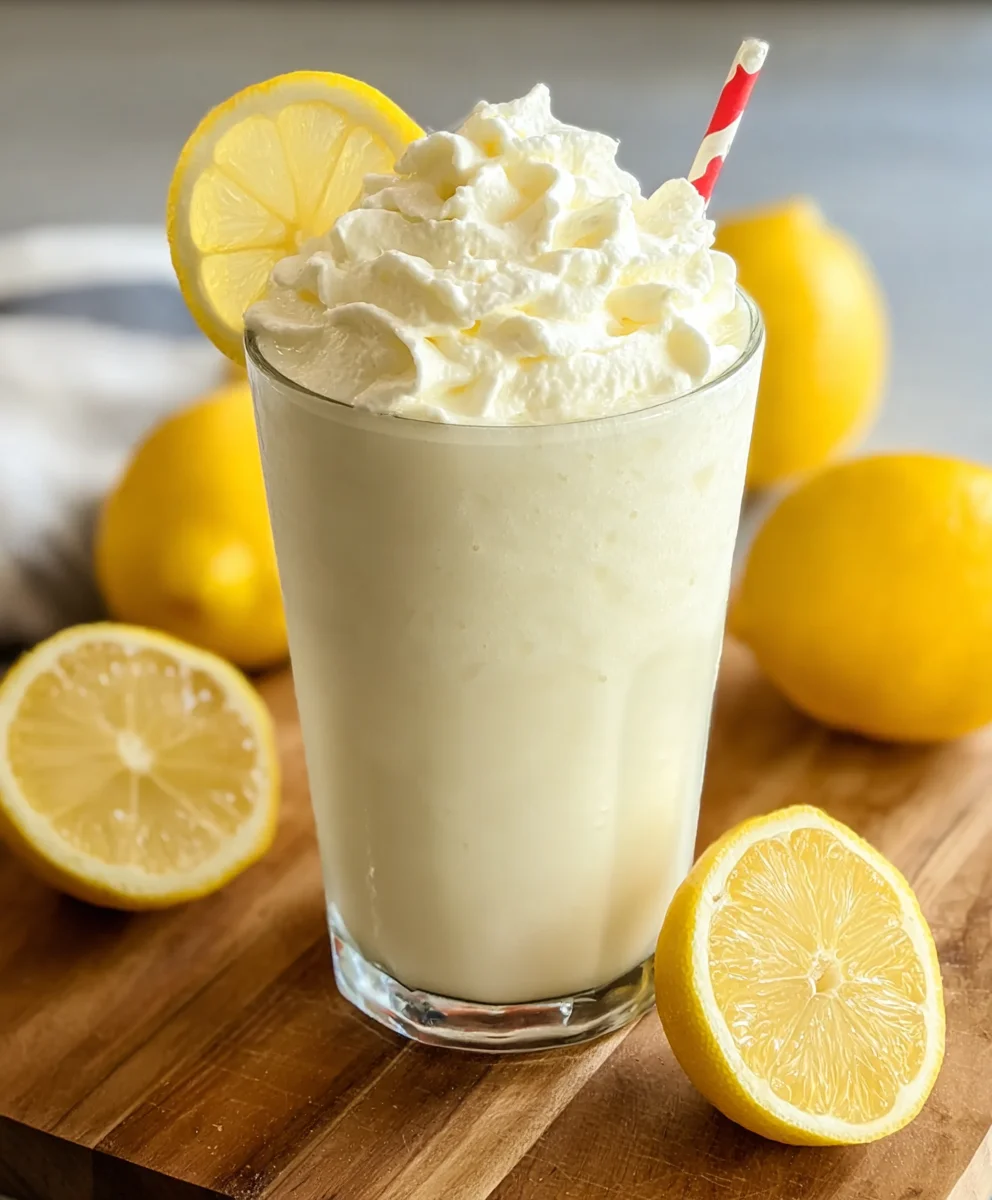 Copycat Chick-Fil-A Frosted Lemonade - Easy Recipe