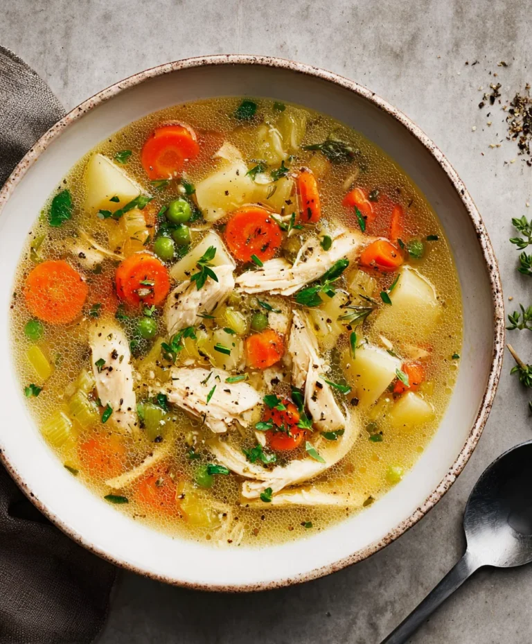 Ultimate Chicken Soup-Hearty Comfort-Easy Recipe