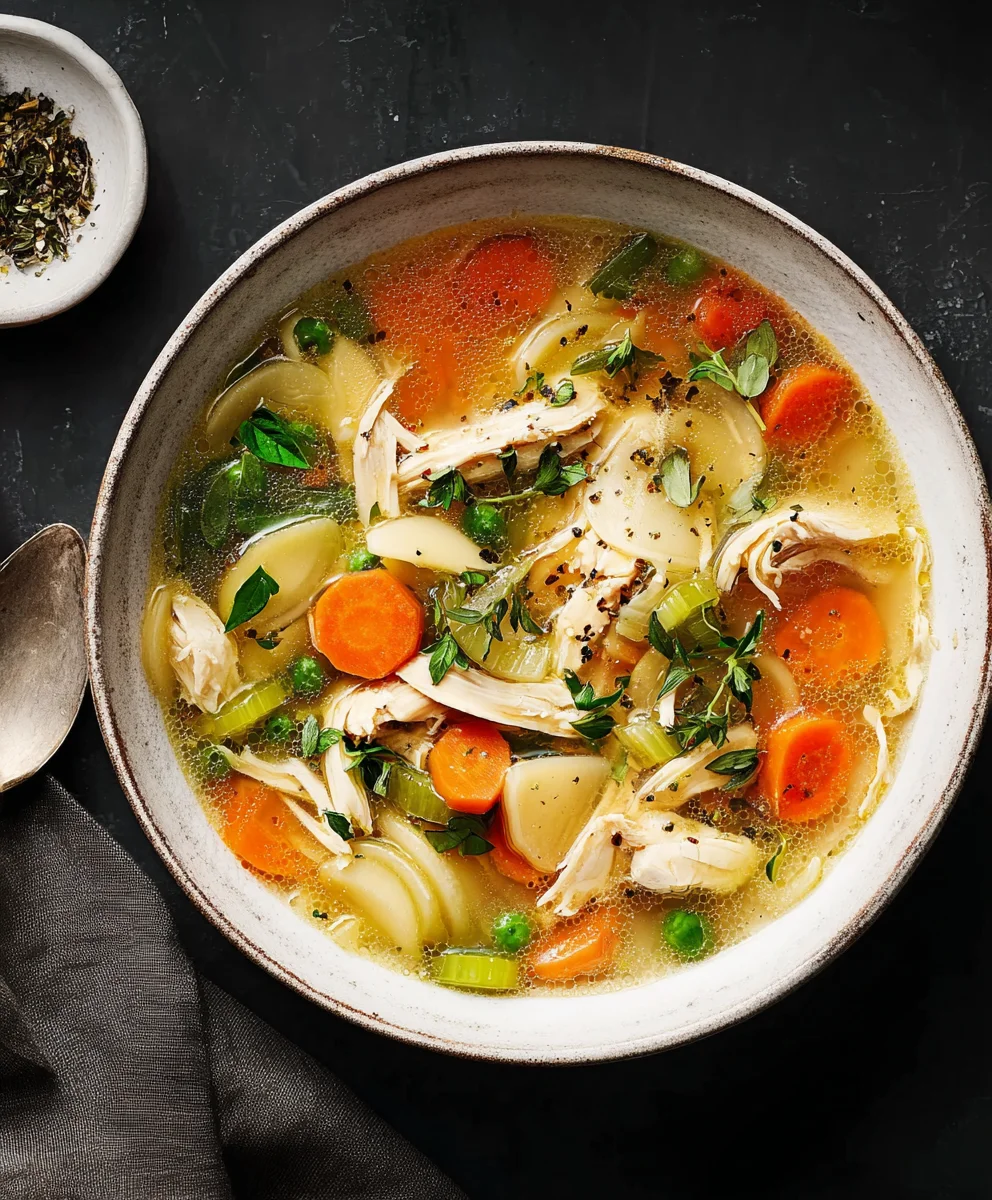 Ultimate Chicken Soup-Hearty Comfort-Easy Recipe