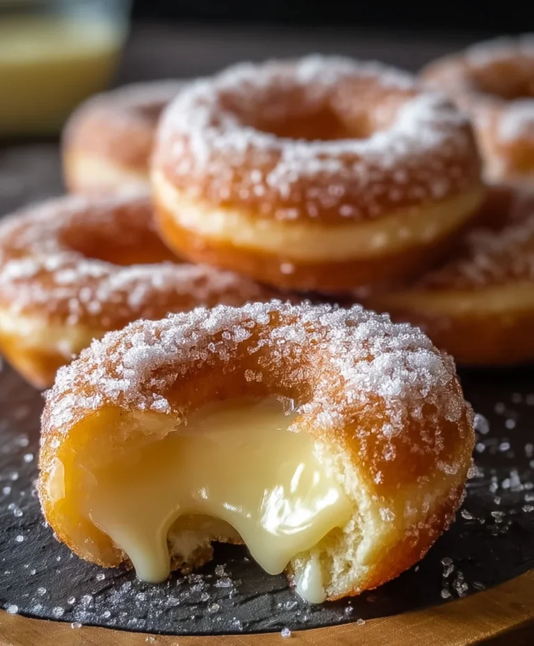 Melted Milky Cheese Donuts- Irresistible Treat