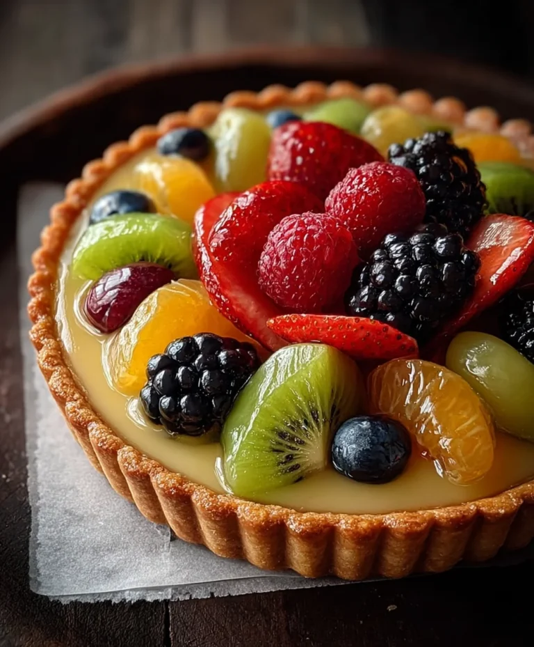 Delicious Fresh Fruit Tart Recipe – Easy & Sweet