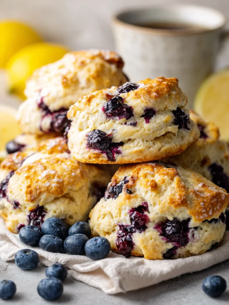 Easy Blueberry Scones Recipe-Fluffy & Delicious