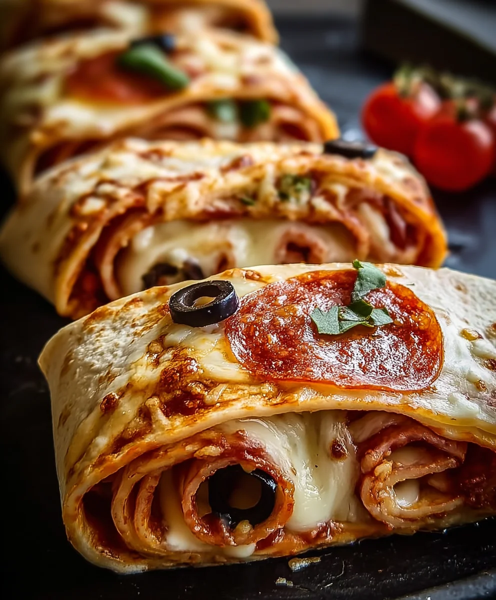 Easy Baked Pizza Wraps - Quick & Delicious Weeknight Meal