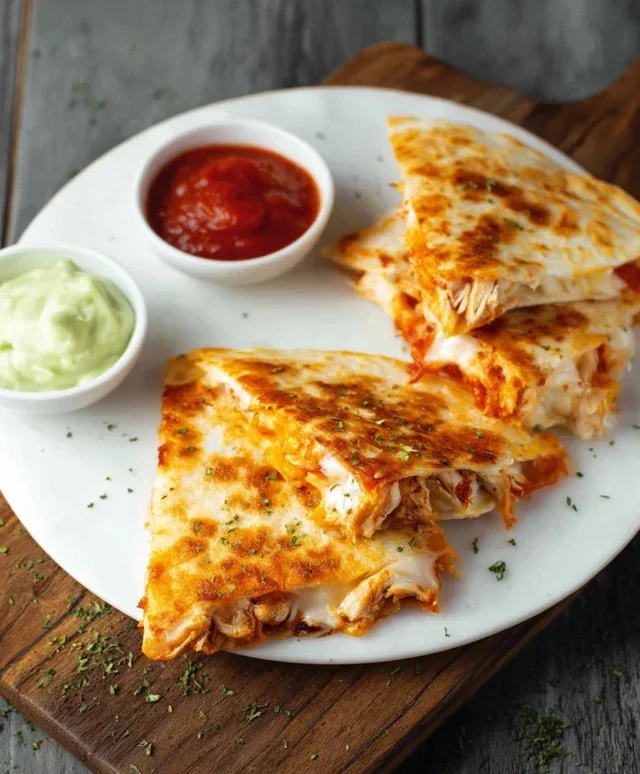 Keto Chicken Quesadilla