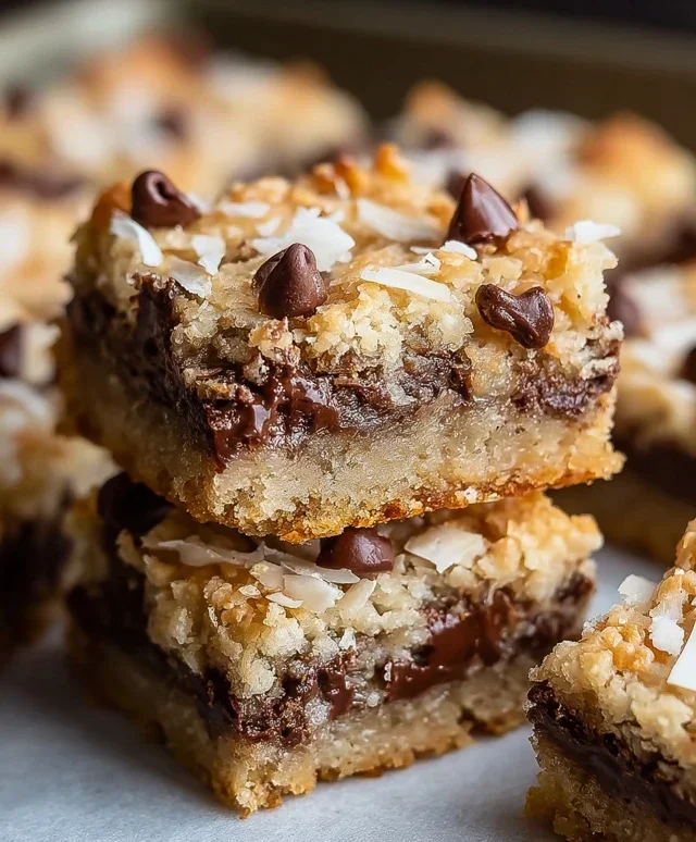 Almond Joy Cookie Bars