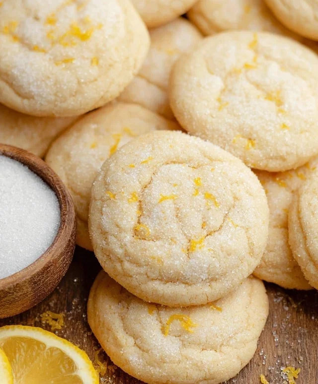 Soft & Chewy Lemon Cookies