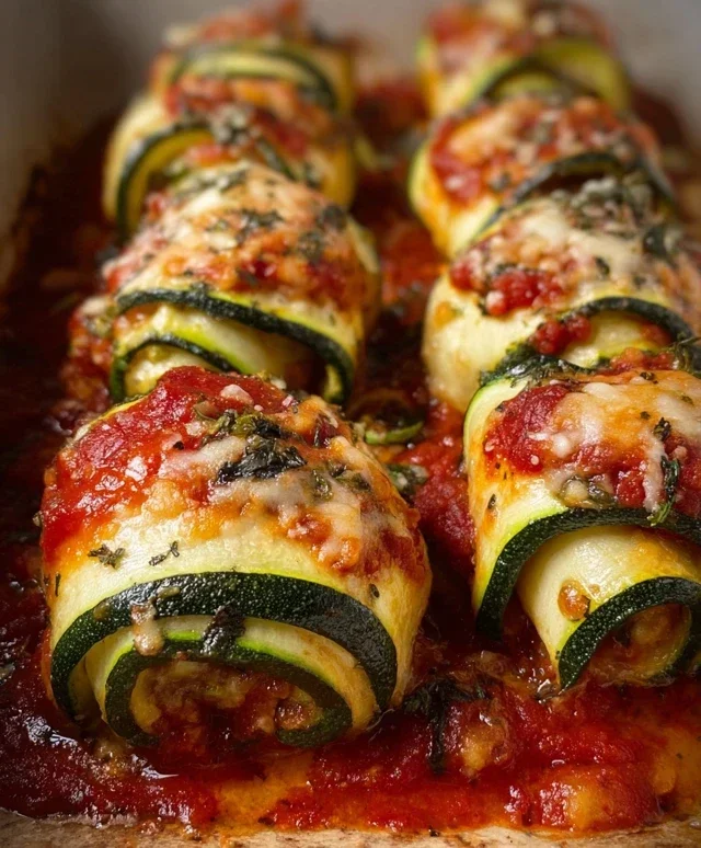 Vegan Zucchini Rollatini