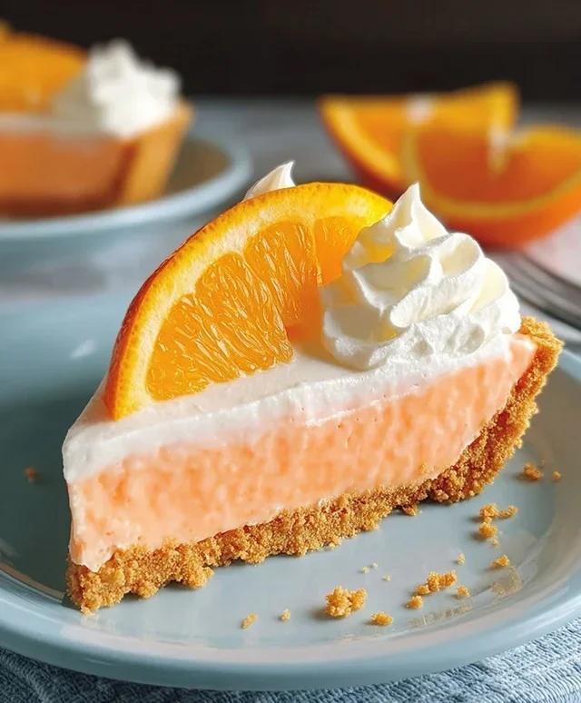Jello Creamsicle Pie