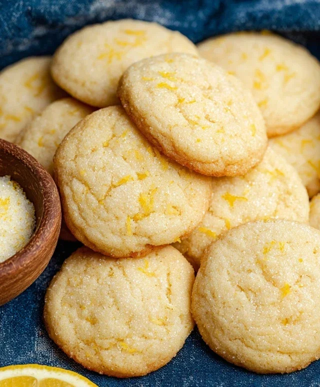 Soft & Chewy Lemon Cookies