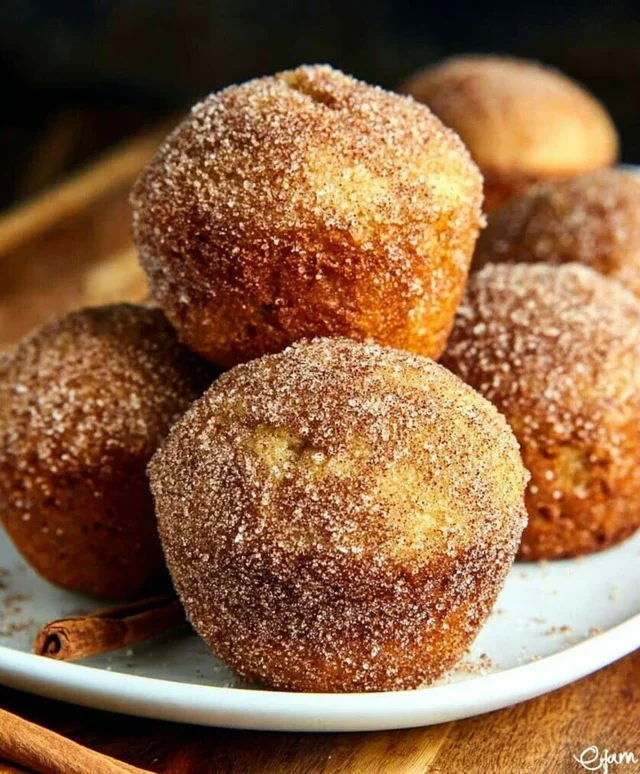 Keto Muffins- Classic Cinnamon "Sugar" Donut Style