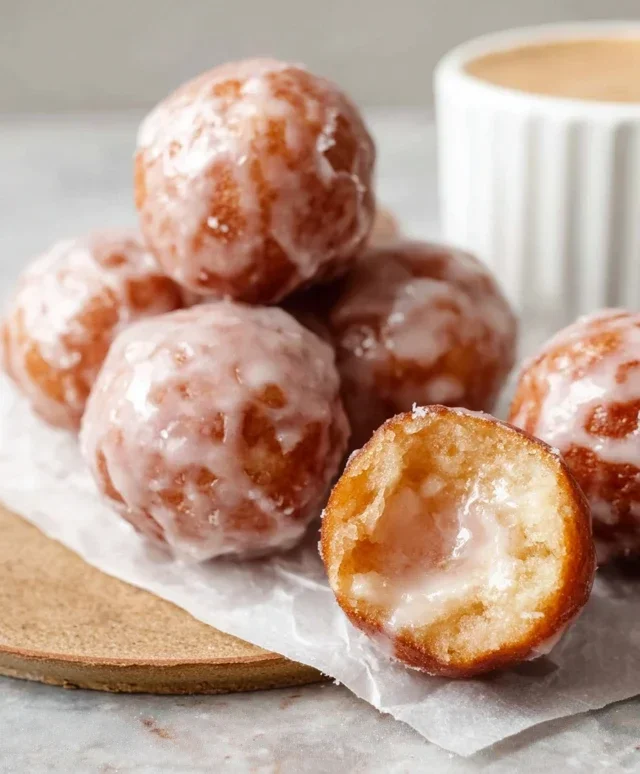 Easy Keto Glazed Donut Balls