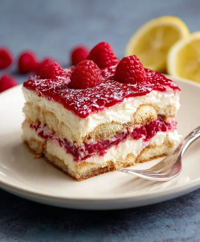 Raspberry Tiramisu