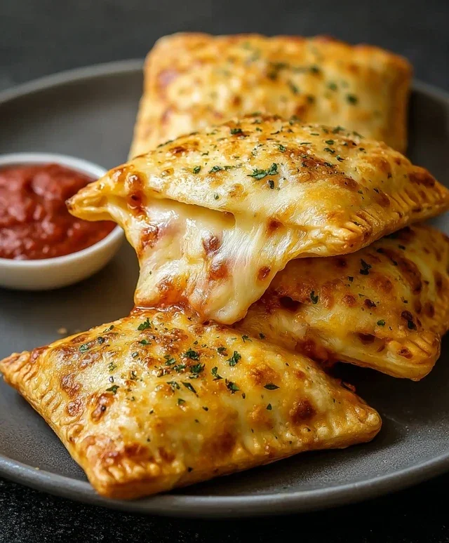 Cheesy Pizza Pockets