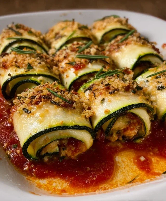 Vegan Zucchini Rollatini
