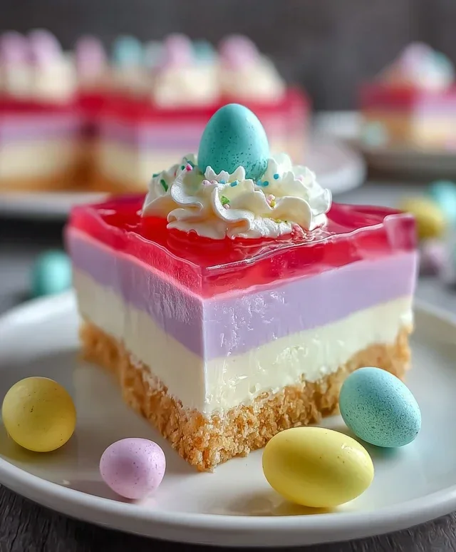 Easter Jello-O Pie