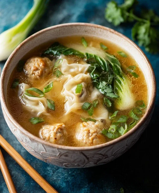 Naked Wonton Soup
