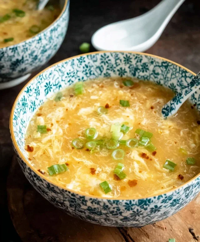 Homemade Egg Drop Soup (Keto & Gluten Free)