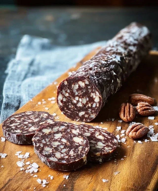 Chocolate Beef Beef Salami