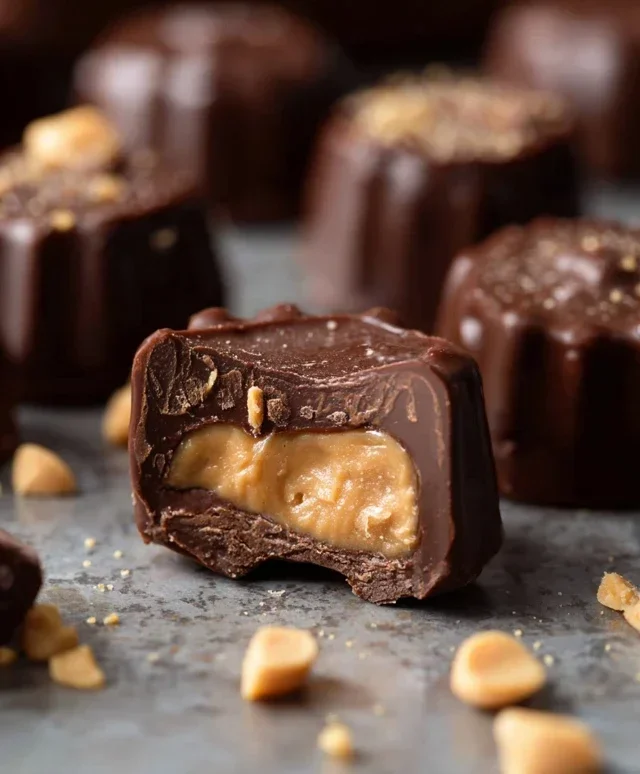 Keto Peanut Butter Chocolate Fat Bombs - A Rich, Satisfying Low-Carb Treat