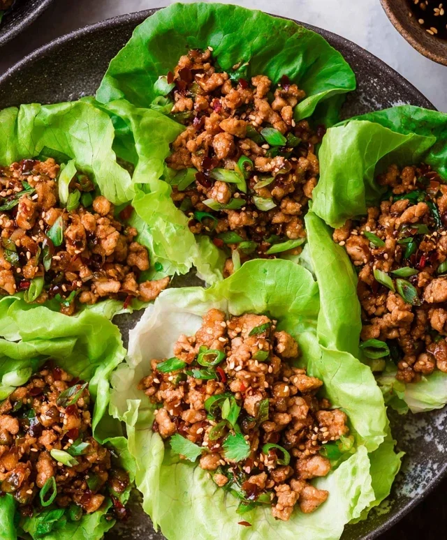 Crunchy PF Chang's Lettuce Wraps