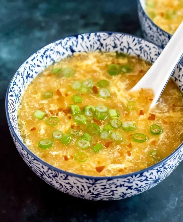 Homemade Egg Drop Soup (Keto & Gluten Free)