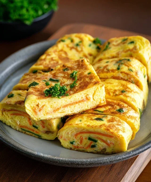 Gyeran Mari (Korean Rolled Omelette)