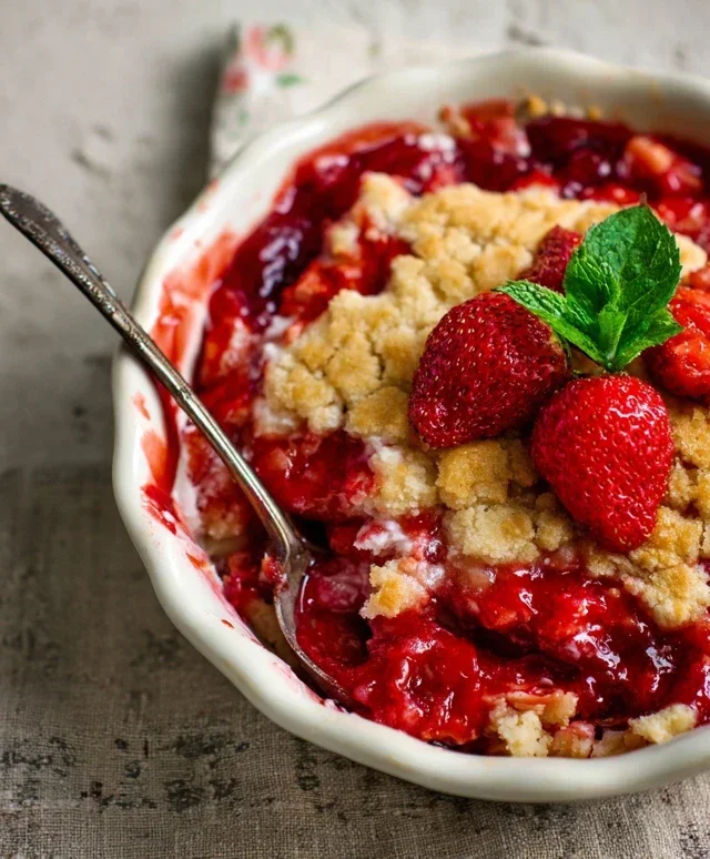 Strawberry Cobbler