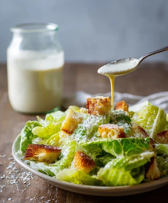 Homemade Caesar Salad Dressing