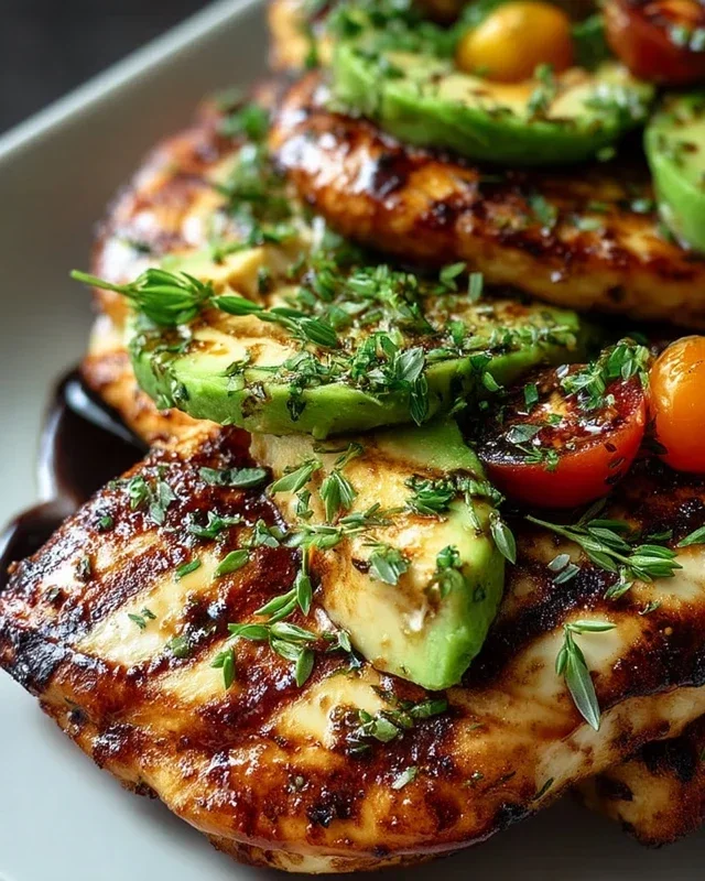 Grilled California Avocado Chicken Recipe