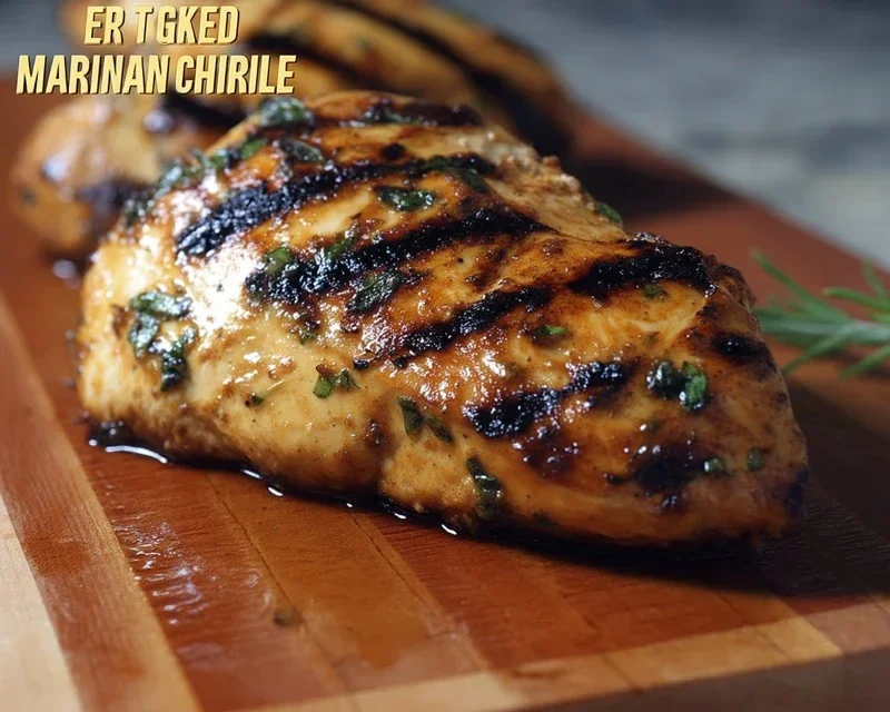 The BEST EVER Grilled Chicken Marinade