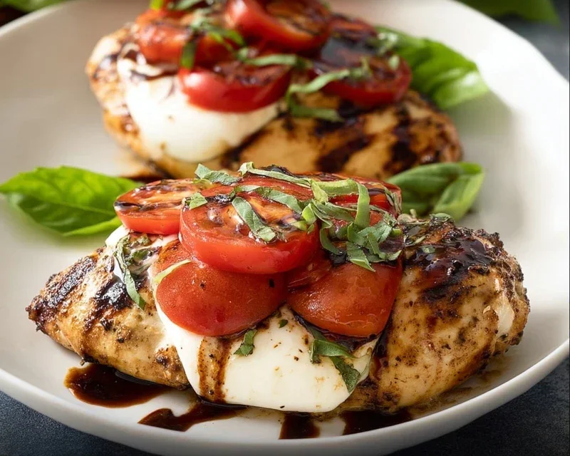 Grilled Chicken Caprese