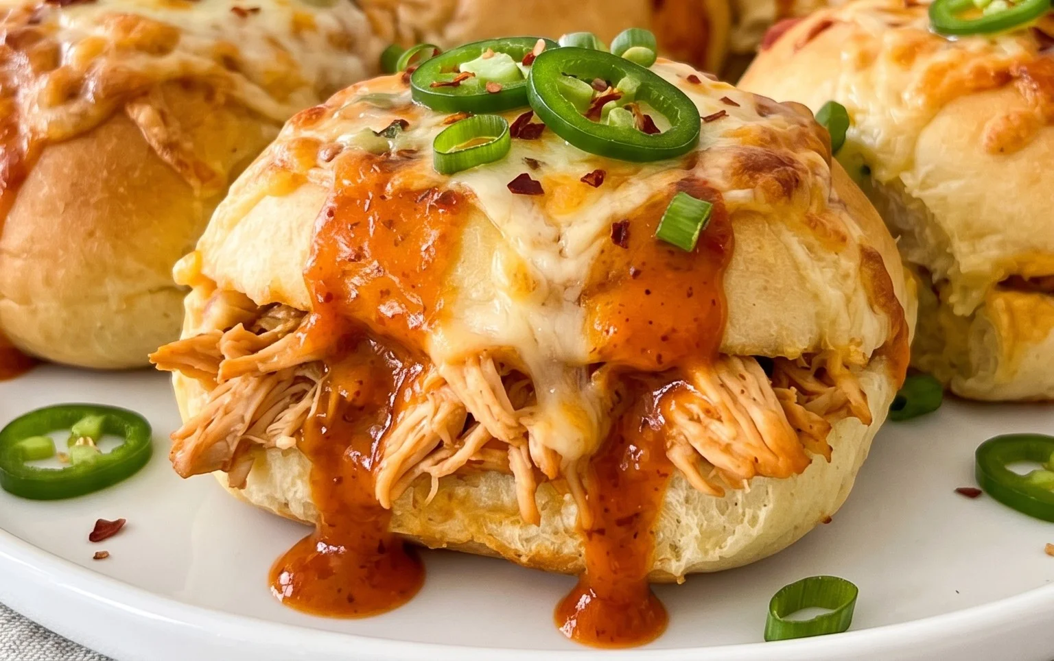 Cheesy Dynamite Chicken Buns