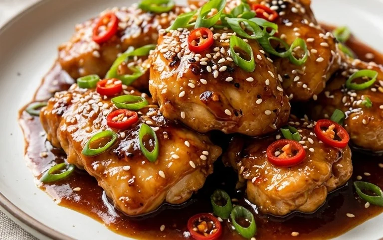 Healthy Sesame Chicken
