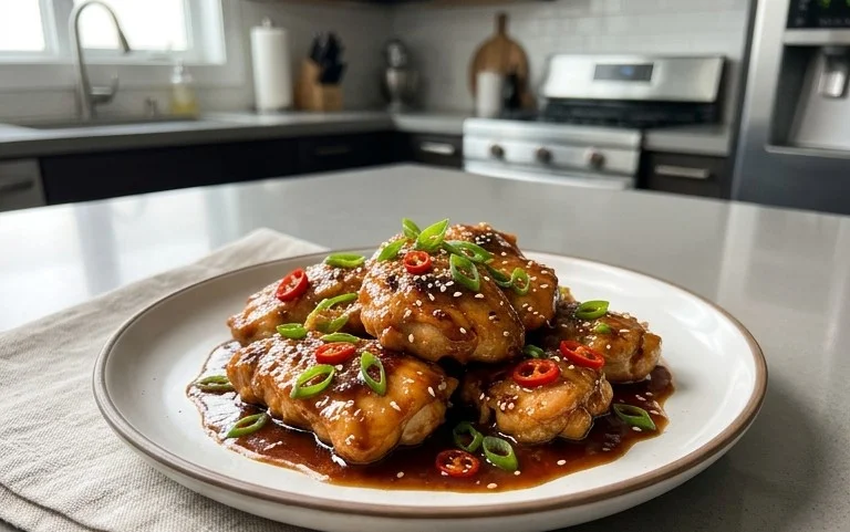 Healthy Sesame Chicken