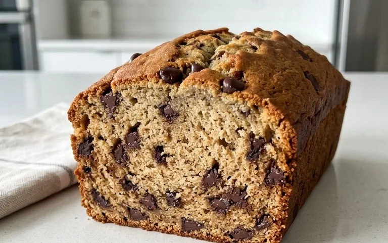 Easy Chocolate Chip Banana Bread