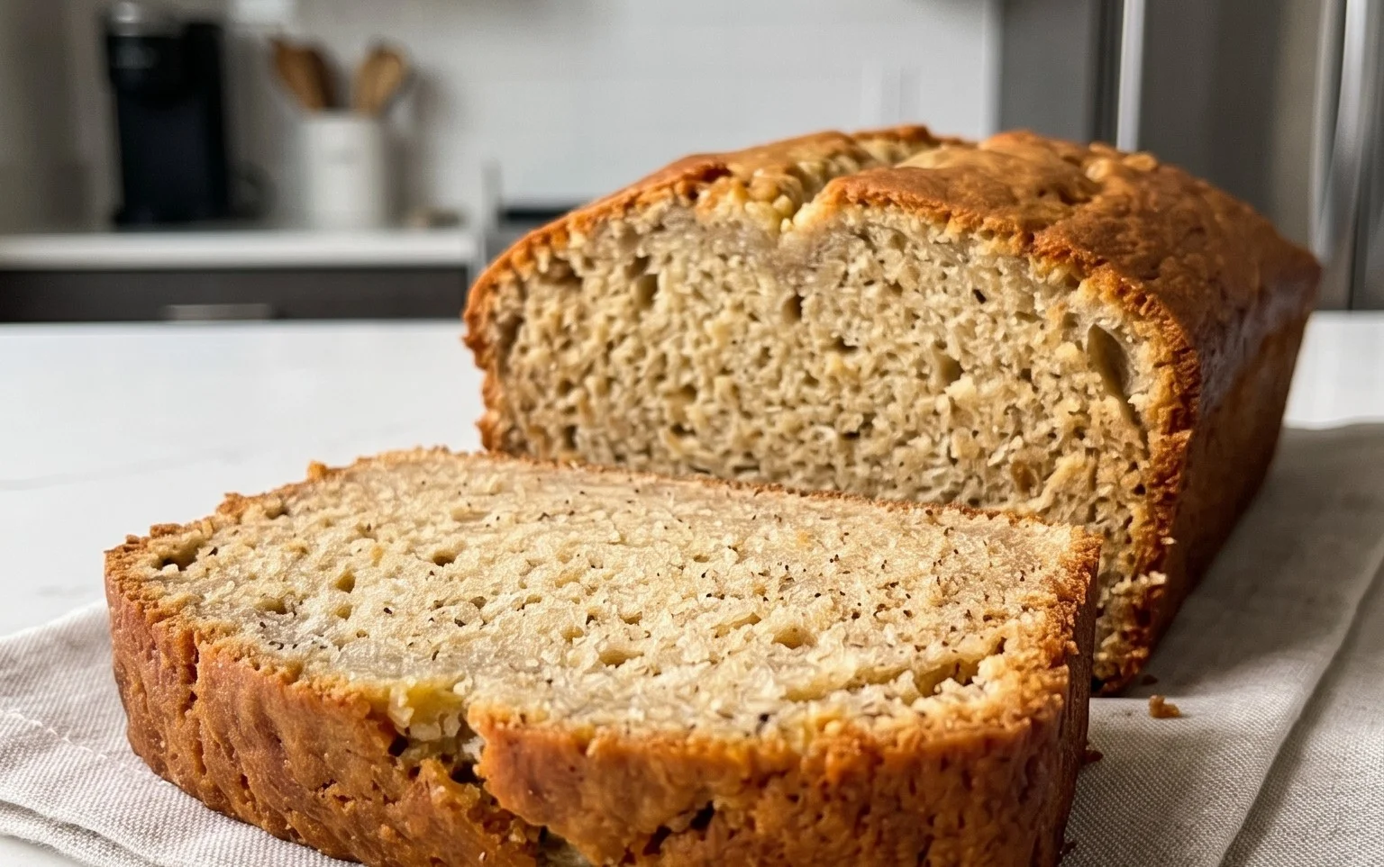 The BEST Honey Vanilla Banana Bread ~ Soft & Fluffy, Easy Recipe