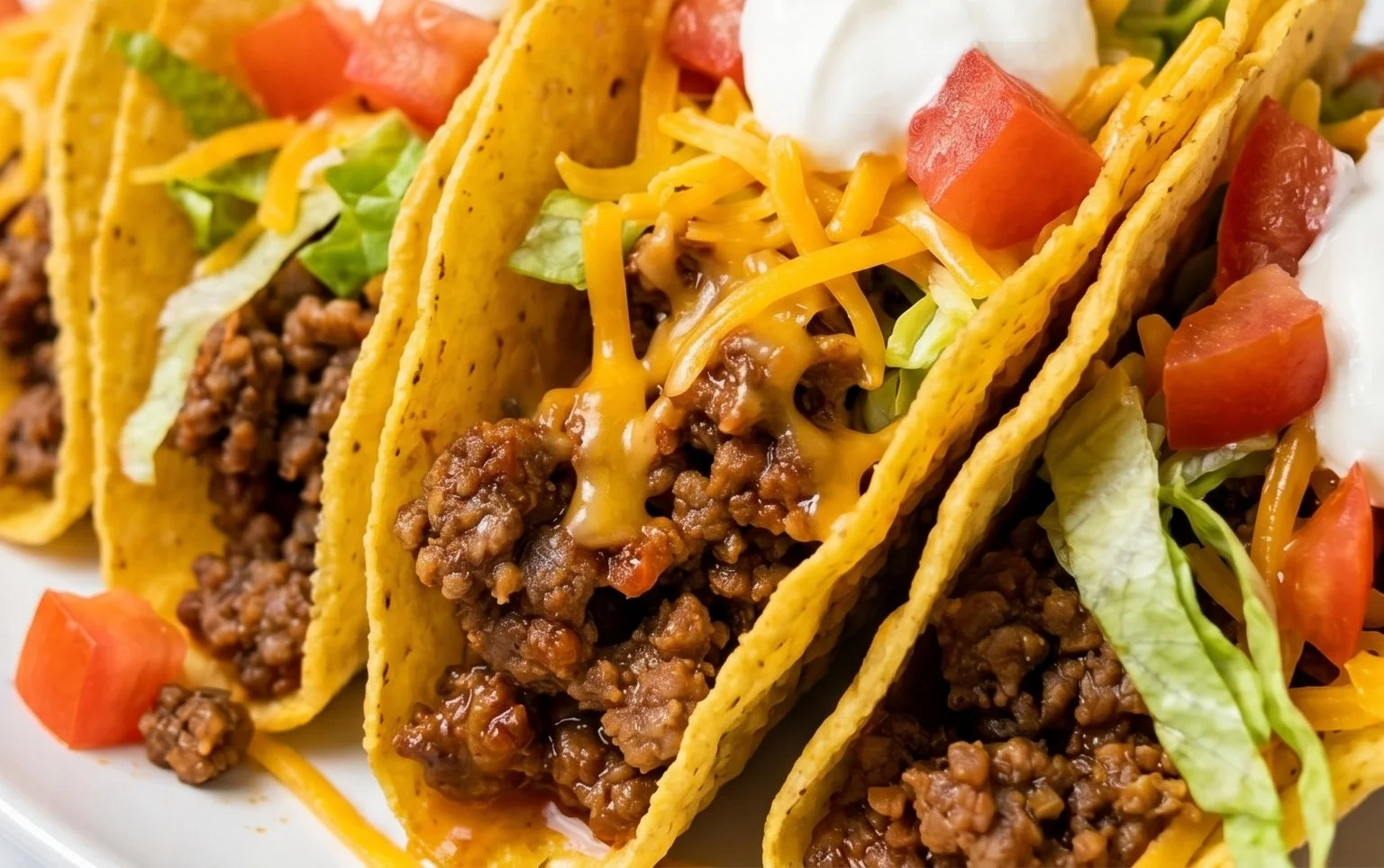 Crispy Ground Beef Tacos