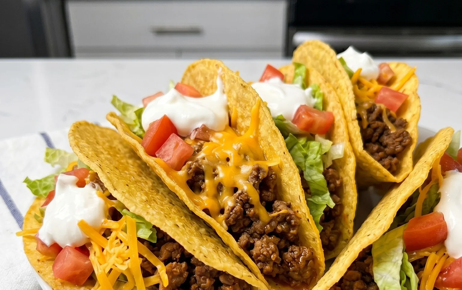 Crispy Ground Beef Tacos
