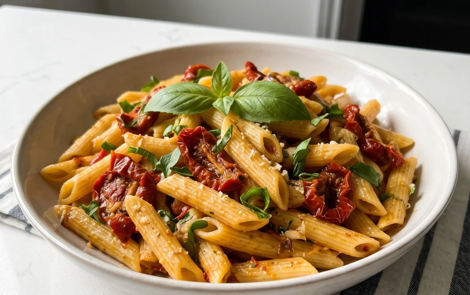 Sun Dried Tomato Pasta Salad