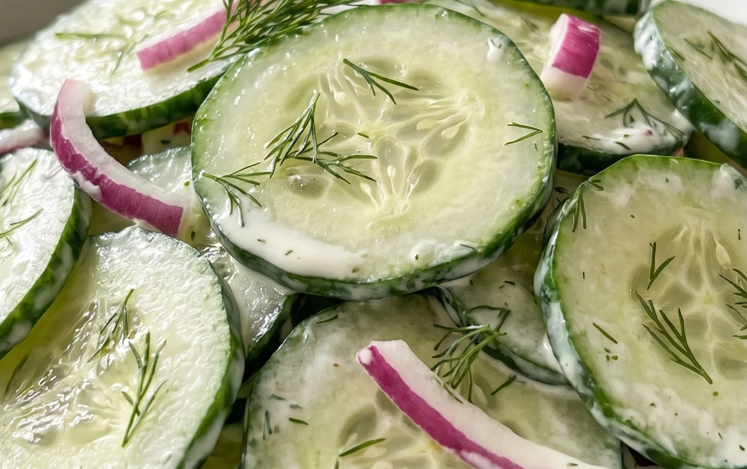 Polish Cucumber Salad