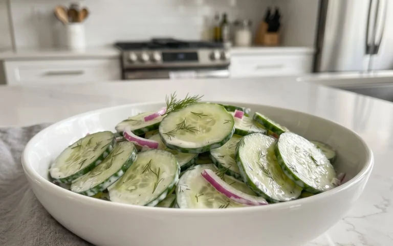 Polish Cucumber Salad