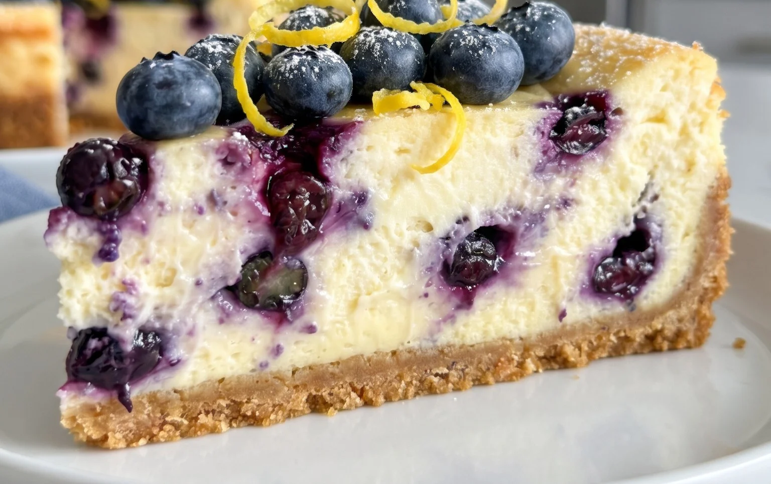Lemon Blueberry Cheesecake