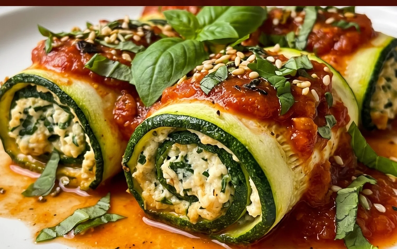 Vegan Zucchini Rollatini