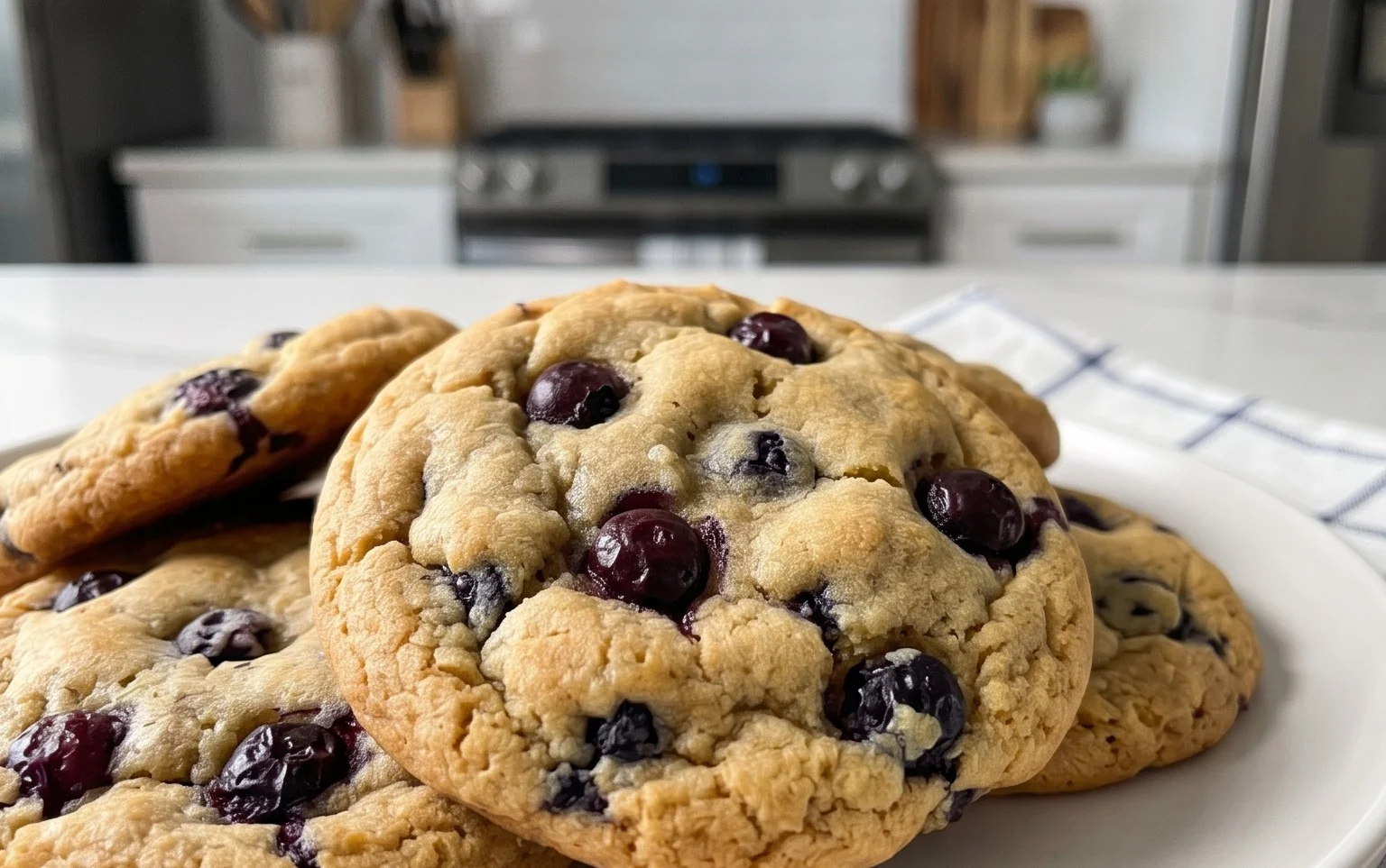 Best Ever Blueberry Cookies