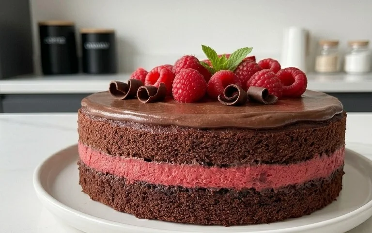 Chocolate Raspberry Cake