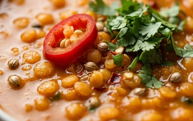 Spicy Red Lentil Curry
