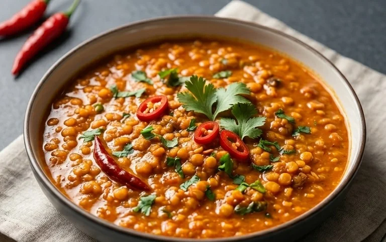Spicy Red Lentil Curry