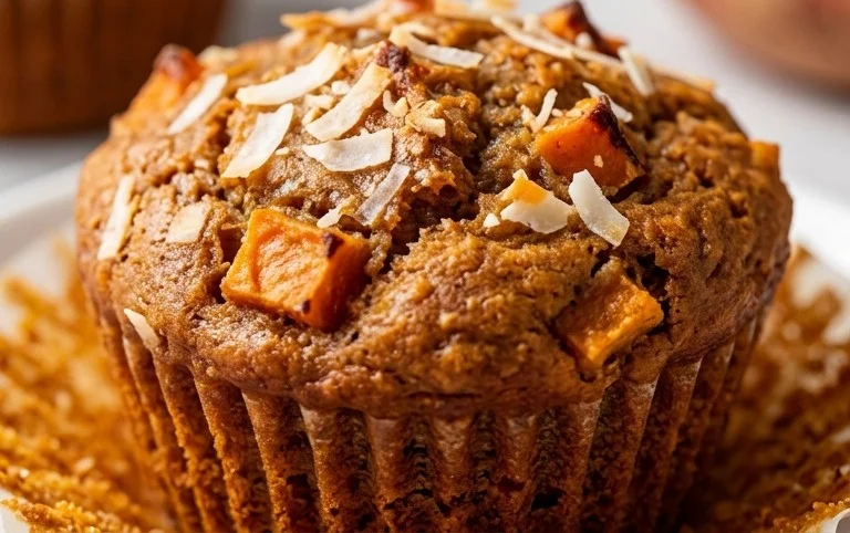 Anti-Inflammatory Coconut and Sweet Potato Muffin Recipe