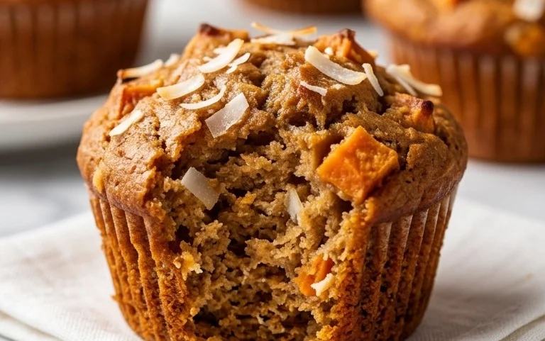 Anti-Inflammatory Coconut and Sweet Potato Muffin Recipe
